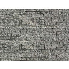 H0 Mauerplatte Gneis aus Karton, 25 x 12,5 cm