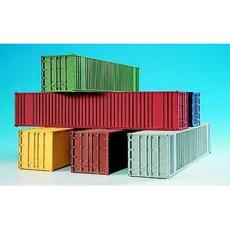 H0 Container (40 Fuss) 6 Stück