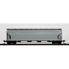 N ACF 4-Bay Center Flow Covered Hopper Undecorated