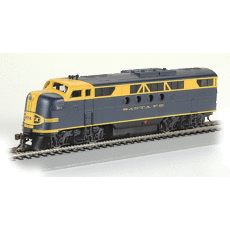 H0 Diesel EMD FT-A Powered E-Z Command(R) with DCC - ATSF