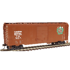 H0 40\' NSC Box Car with Roofwalk & Long Ladders CN
