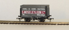 00 7 Plank Wagon with Coke Rail (S Moseley & Son)
