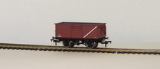 00 16 Ton Steel Mineral Wagon BR bauxite with Top Flap Doors