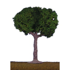 H0 Bäume - Trees 4\" Green Shade (4pcs)