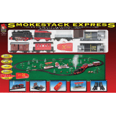 Battery-Powered Steam Freight Set SmokeStack Express