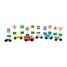 Holzzug - Wooden Toy Vehicles & Traffic Signs