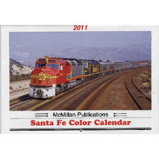 Color Calendar 2011 - Santa Fe Railroad