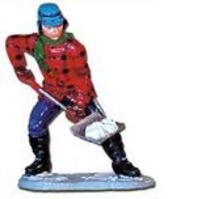 G Figuren - Man Shoveling Snow