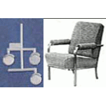 H0 Women\'s Restroom Miscellaneous Chairs (7pcs)