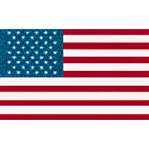 H0 Fahne - Flag/Pole/Base Kit USA 50 Star