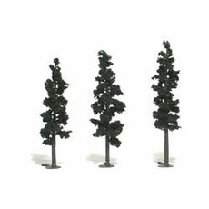 H0 Bäume Bausatz - Pines Conifer Green 6 - 8\" Tall 16er Pack