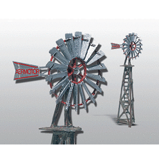 H0 Bausatz - Windmühle Aermotor Windmill