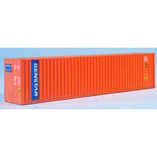 H0 Container - 40\' High Cube Container Genstar