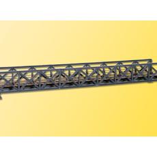 H0 Bausatz - Fachwerk - Stahlbrücke eingleisig