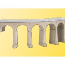H0 Bausatz - Riedberg-Viadukt eingleisig R1, Eisbrecher-Pfeiler