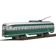 H0 PCC (President\'s Committee Car) Streamlined Trolley