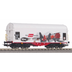 H0 Schiebeplanenwagen Rail Cargo Austria VI mit Graffiti