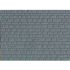 H0 Mauerplatte Naturstein aus Kunststoff, 21.8x11.9cm