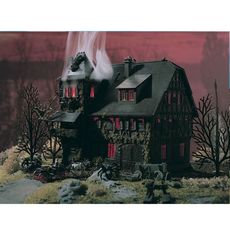 N Villa Vampir mit rotem Flackerlicht und Farbtabletten