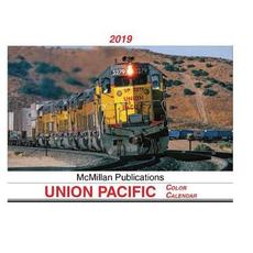 2019 Calendar -- Union Pacific