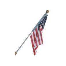 Wall-Mount U.S. Flag - Just Plug(TM) -- Small - 1/2\"\" 1.25cm