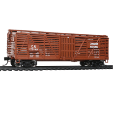 H0 40\' Stock Car w/Dreadnaught Ends 6-Pack - Ready to Run -- Can