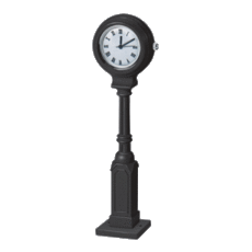 0  Old Style Clock Tower -- With Battery-Operated Working Clock