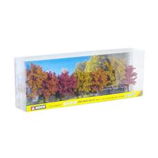 H0/TT/N/Z Herbst-Bäume, 80 - 100 mm, 7 Stück